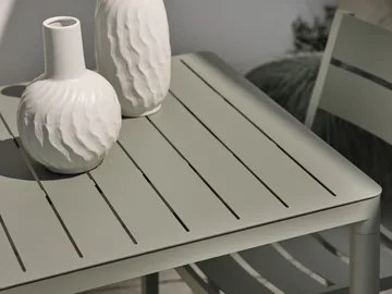 Bigby dining table - Dusty green, 144x76 cm - Brafab