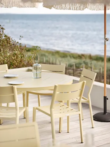 Bigby dining table - Lemon, Ø100 cm - Brafab