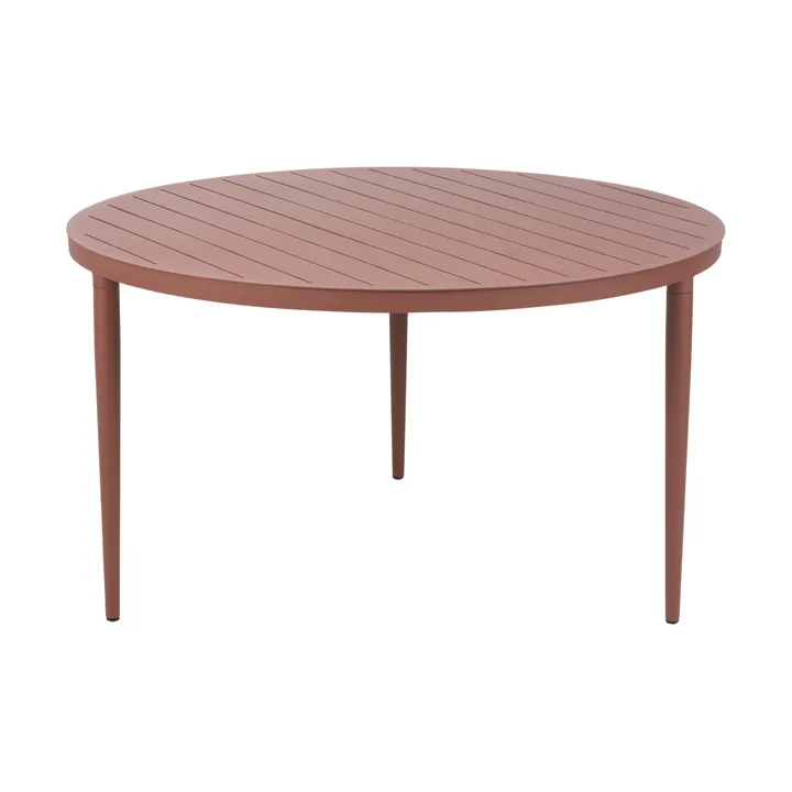 Bigby dining table - Zin Red, Ø130 cm - Brafab