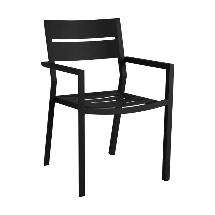 Delia armchair - Black - Brafab