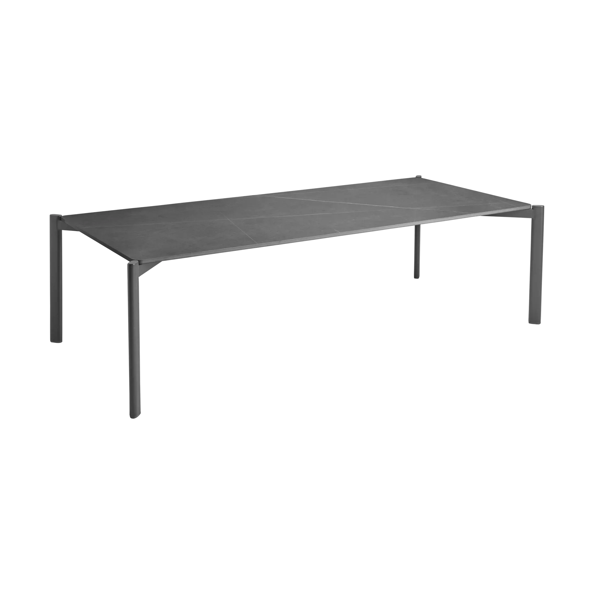Hallavara coffee table, Anthracite 66x146 cm Brafab