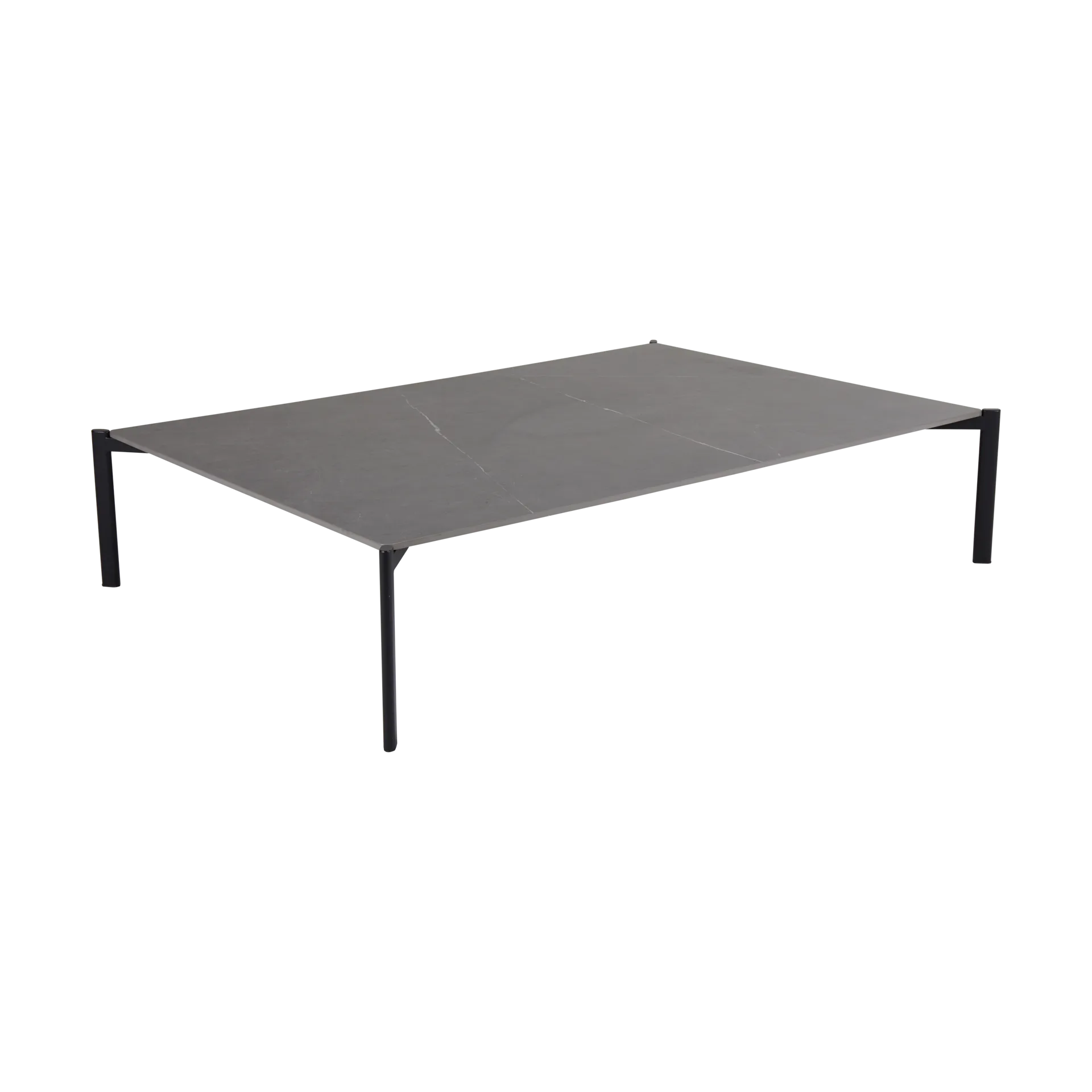 Hallavara coffee table, Black 112x162 cm Brafab