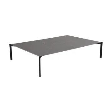 Hallavara coffee table - Black 112x162 cm - Brafab