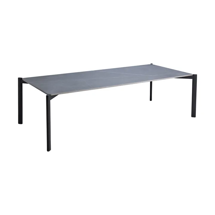 Hallavara coffee table - Black 66x146 cm - Brafab