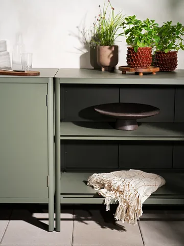 Kelia outdoor kitchen base cabinet - Nordic green, 121x91x64 cm - Brafab