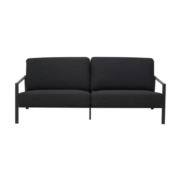 Naos sofa - Black-teddy black, 2.5-seater - Brafab