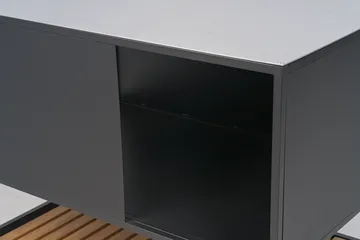Prep outdoor kitchen base cabinet 110x90x70 cm - Black - Brafab