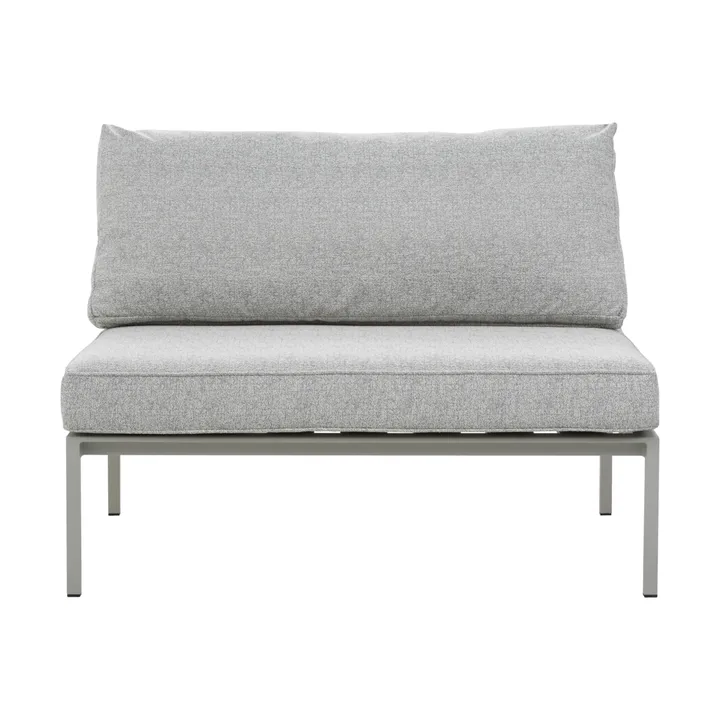 Upper modular sofa - Light grey-digi grey, middle section - Brafab