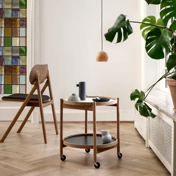 Bølling Tray Table model 50 - Base, untreated oak stand - Brdr. Krüger