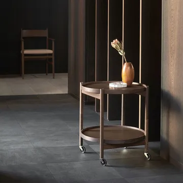 Bølling Tray Table model 50 - Base, untreated oak stand - Brdr. Krüger