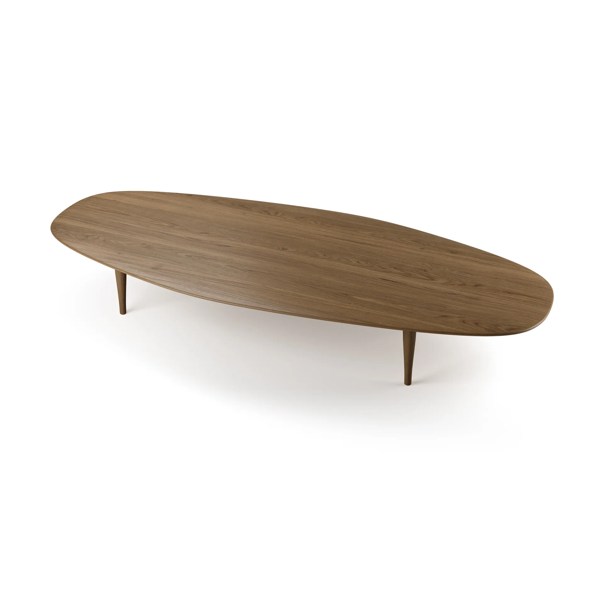Jari coffee table 80x180 cm, Smoke oiled oak Brdr. Krüger