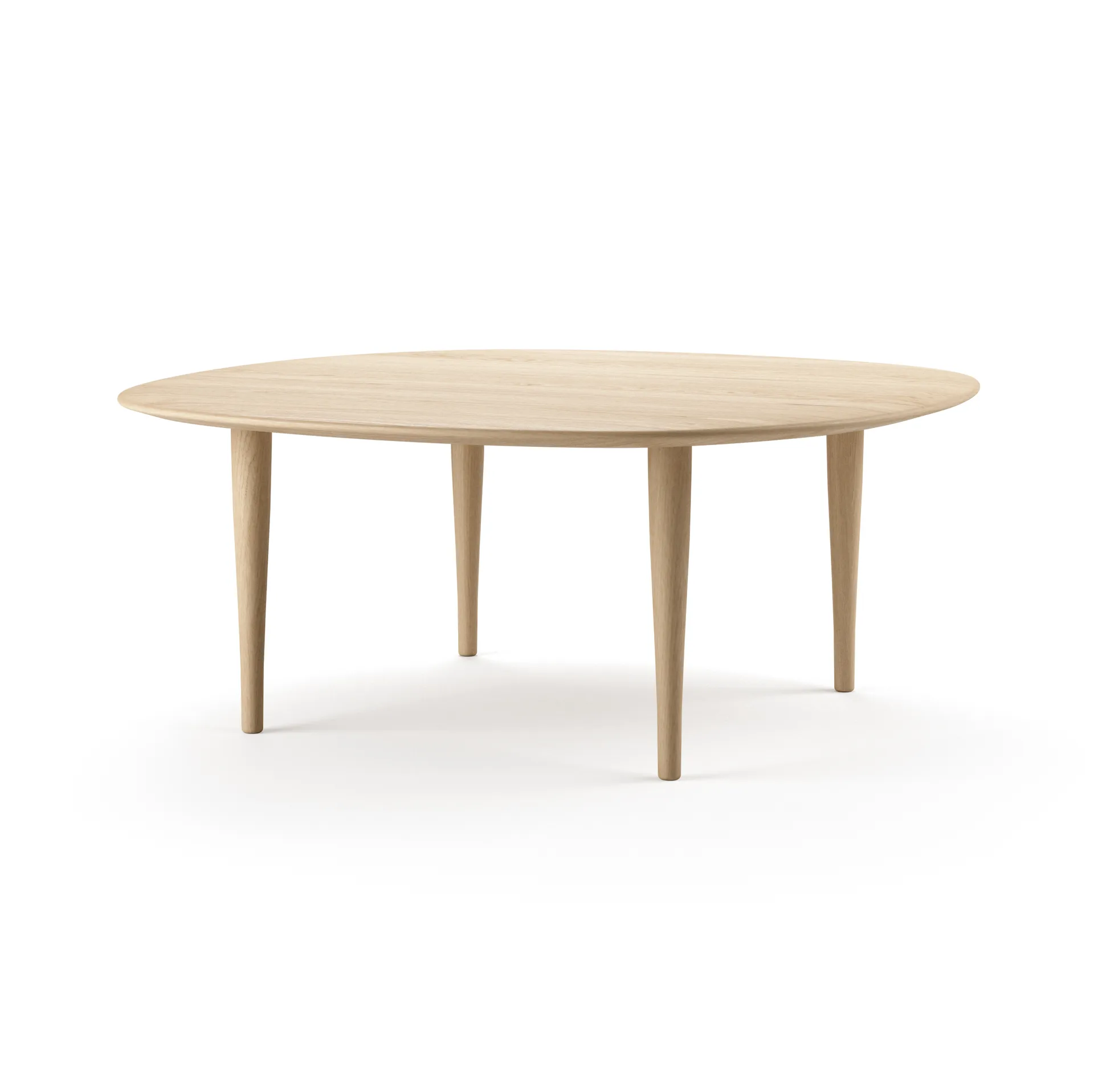 Jari coffee table Ø85 cm, Oiled oak Brdr. Krüger