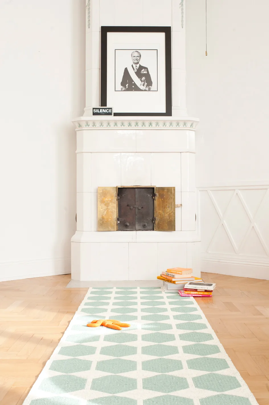 Anna rug aqua, 70x100 cm Brita Sweden