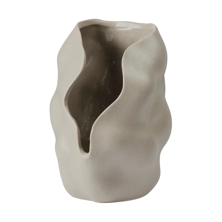 Hekla Hurricane candle lantern - Dove grey, Ø18,6 cm - Broste Copenhagen