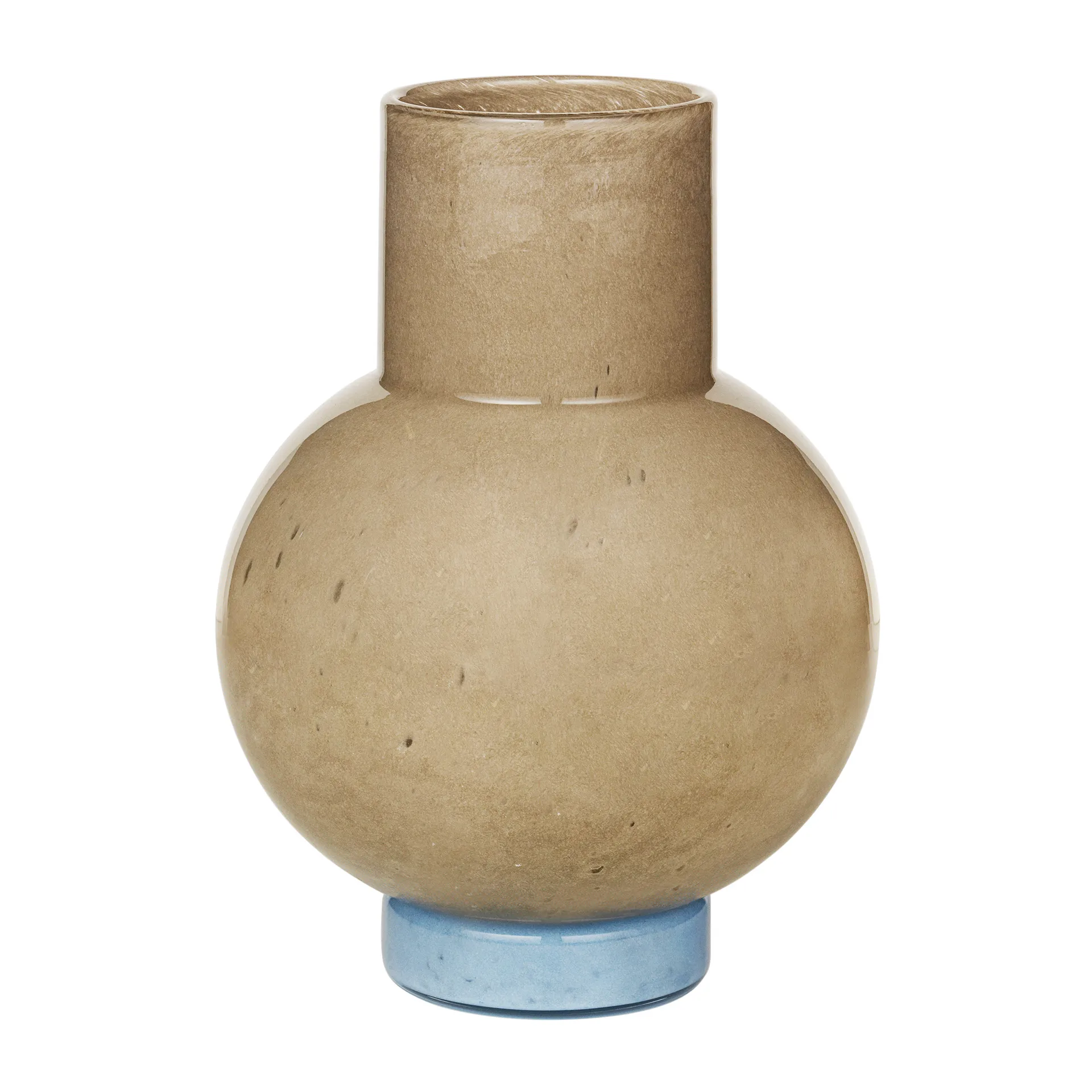 Mari vase 27 cm, Taupe-seranity light blue Broste Copenhagen