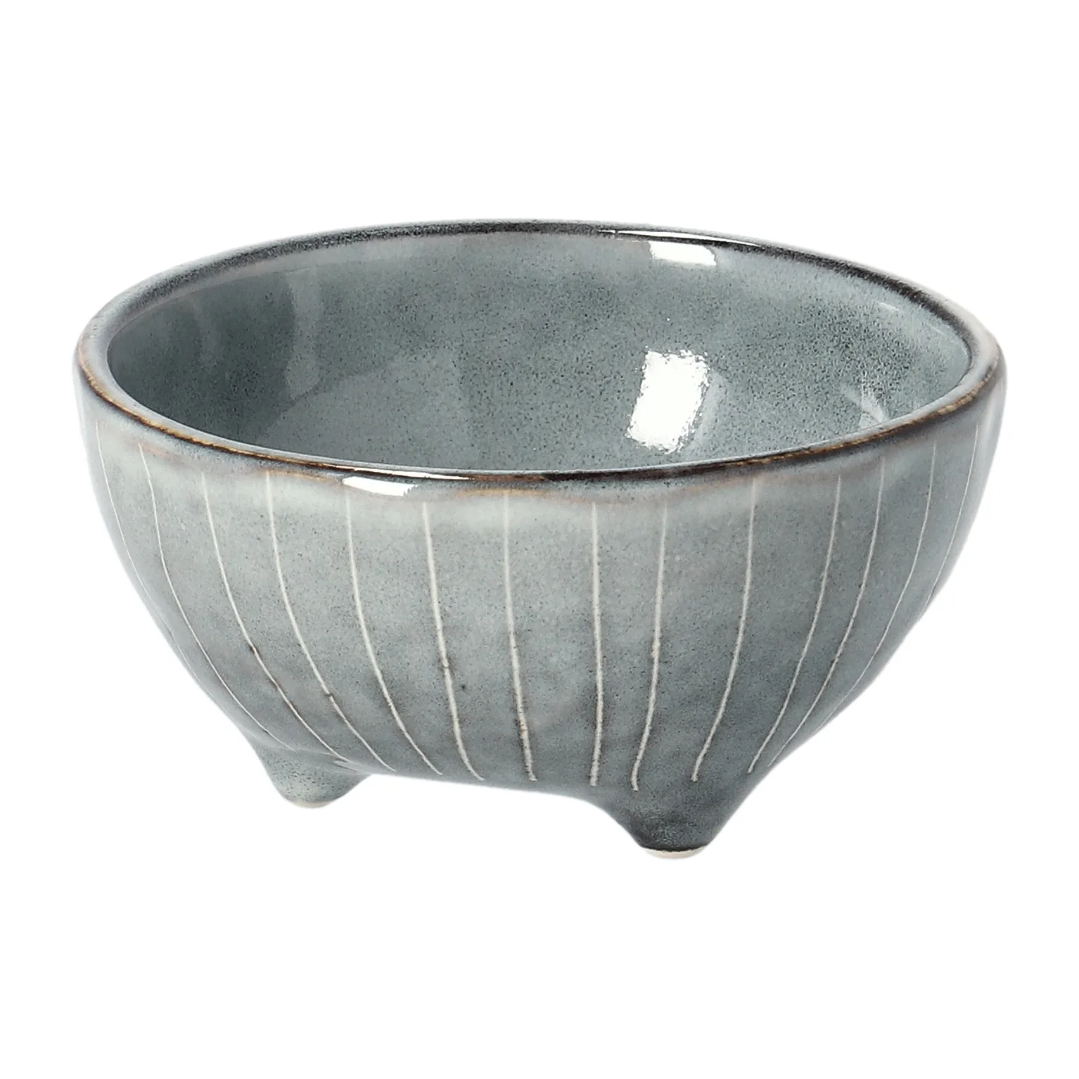 Nordic Sea dipping bowl with feet, Ø 11 cm Broste Copenhagen