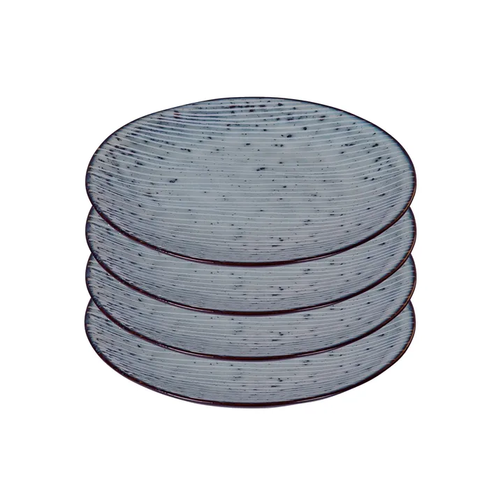 Nordic sea plate 4-pack Ø 15 cm - Broste Copenhagen