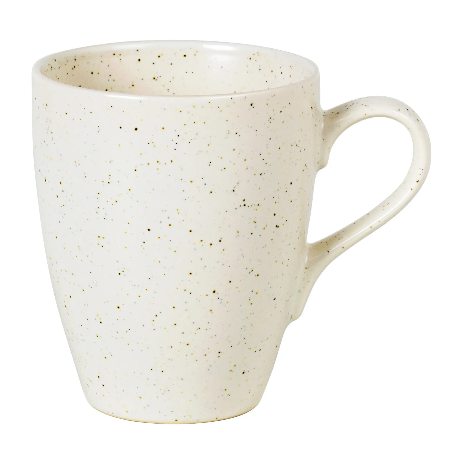 Nordic Vanilla mega mug with handle 40 cl, Cream with grains Broste Copenhagen