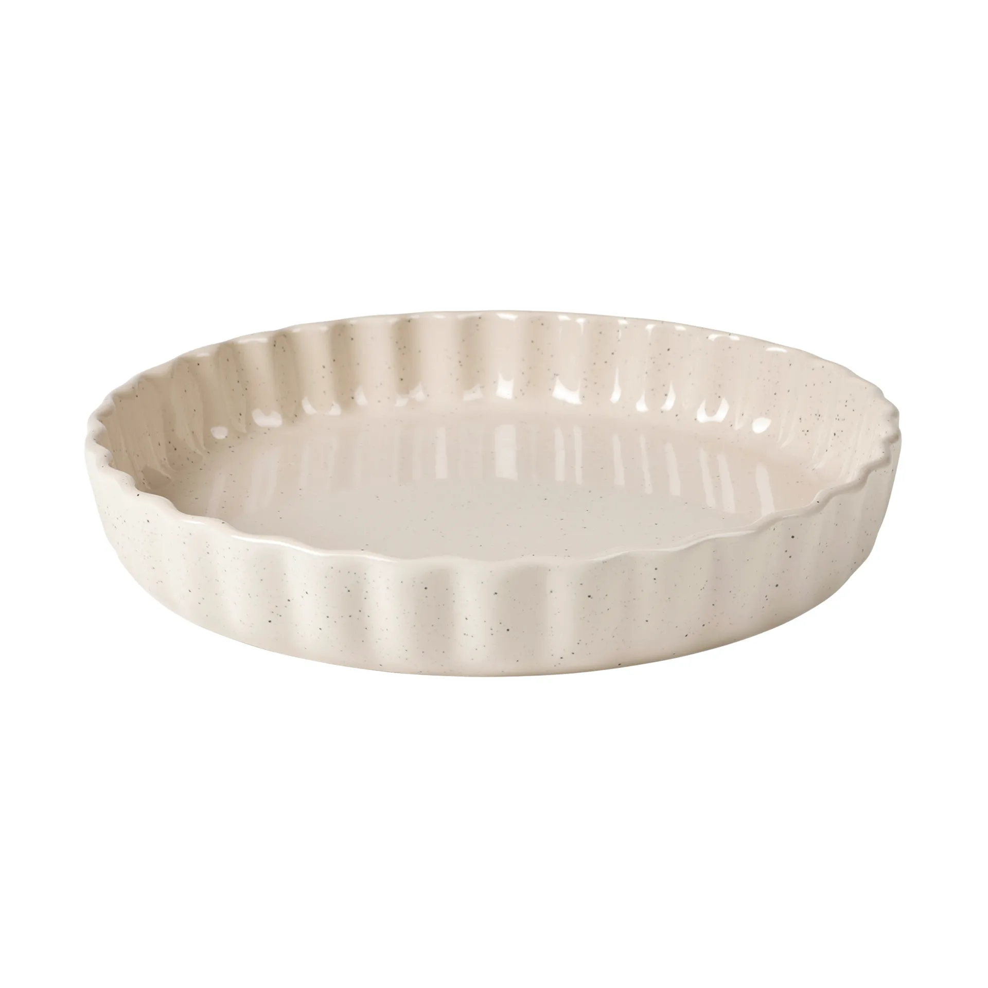 Vig pie dish Ø25 cm, Beige Broste Copenhagen
