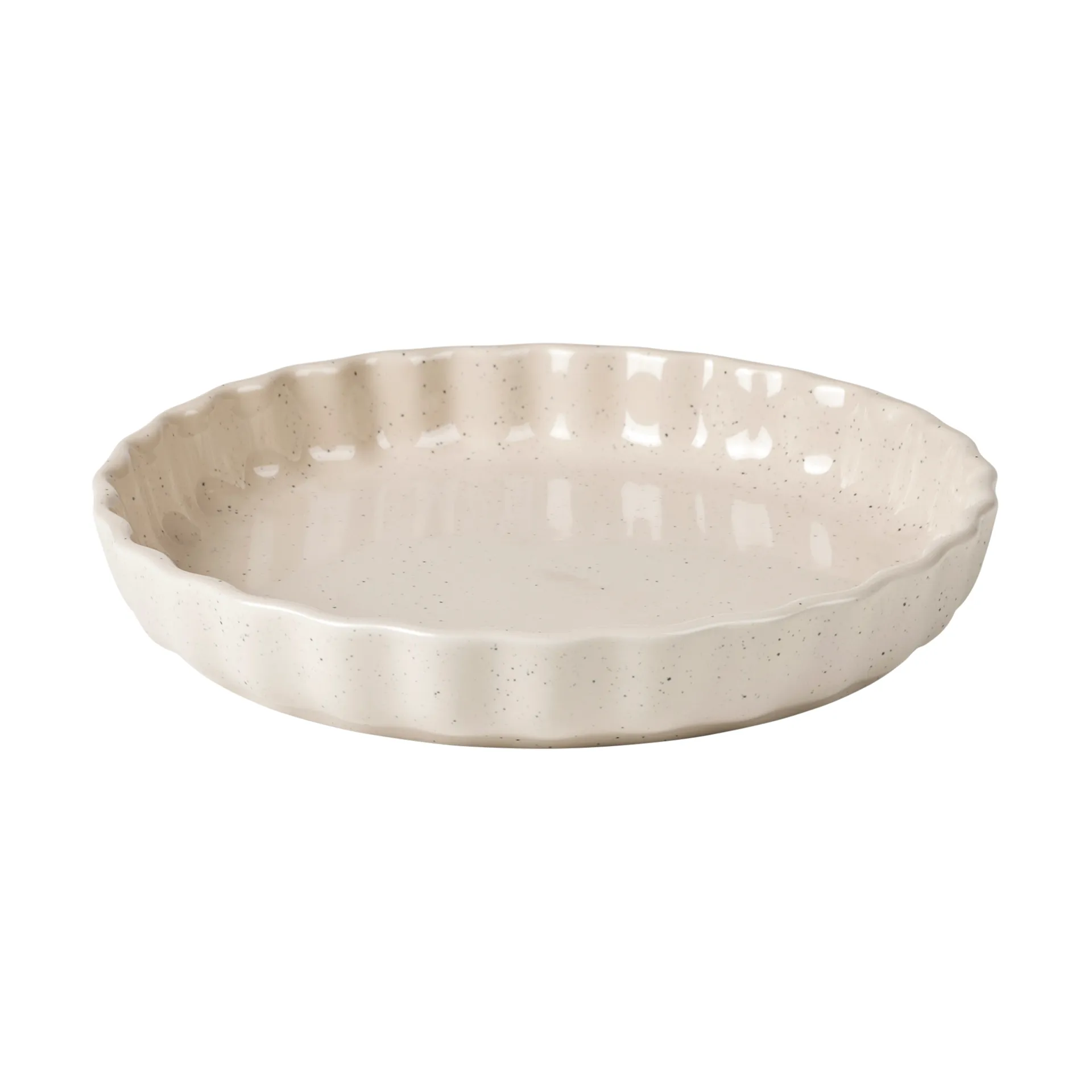 Vig pie dish Ø29 cm, Beige Broste Copenhagen