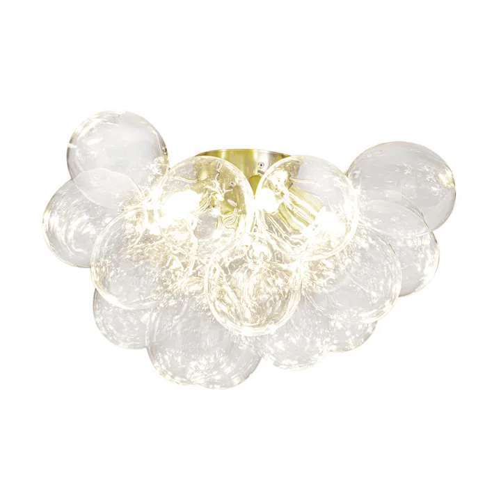 Gross ceiling Ø50 cm - Brass-clear - By Rydéns
