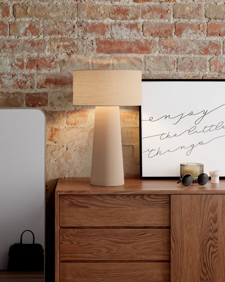 Linum table lamp, Beige, 50 cm By Rydéns