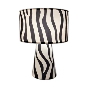 Zany Zebra table lamp - Black-white, 43 cm - By Rydéns