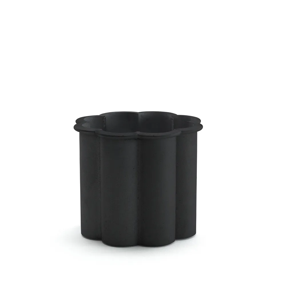 Gråsippa plant pot, Black, no. 1 Ø33 cm Byarums bruk