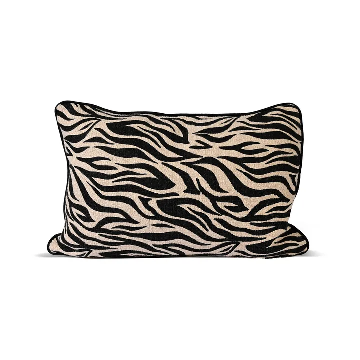 Anima pillow L 40x60 cm - Zebra-black - Byon