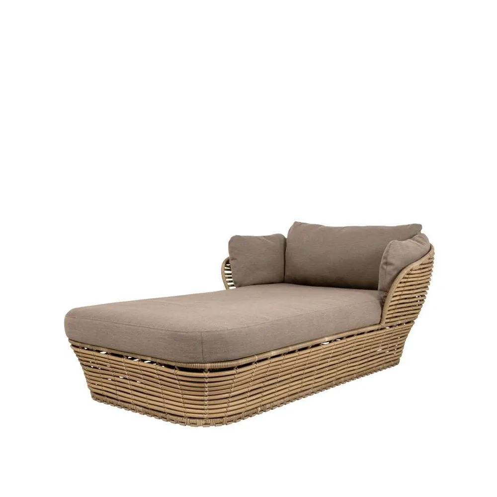 Basket daybed, Taupe, Cane-Line weave Cane-line