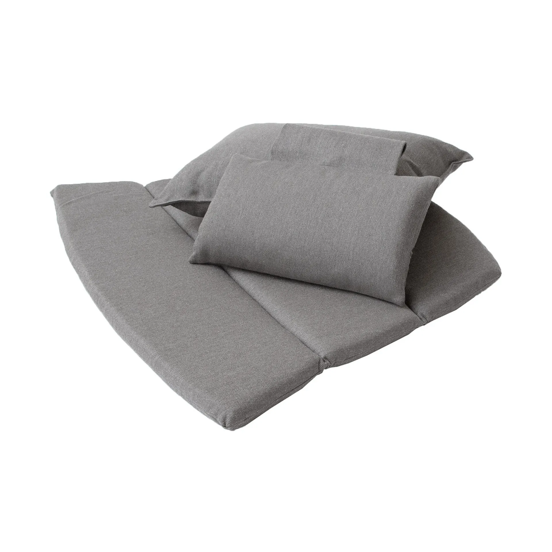 Breeze cushion set lounge armchair high back, Cane-line Natté taupe Cane-line