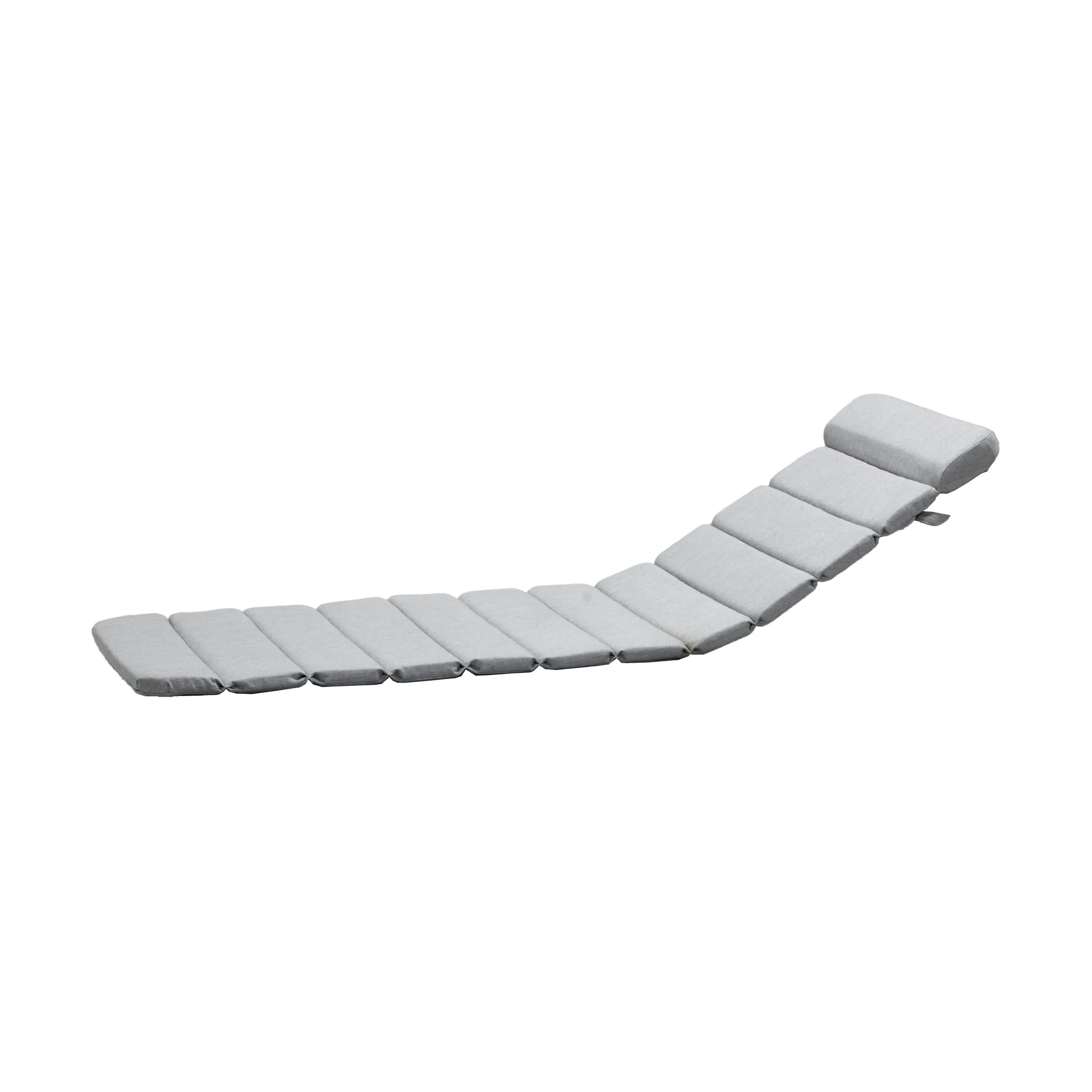 Breeze sun lounger cushion, Cane-line Natté light grey Cane-line
