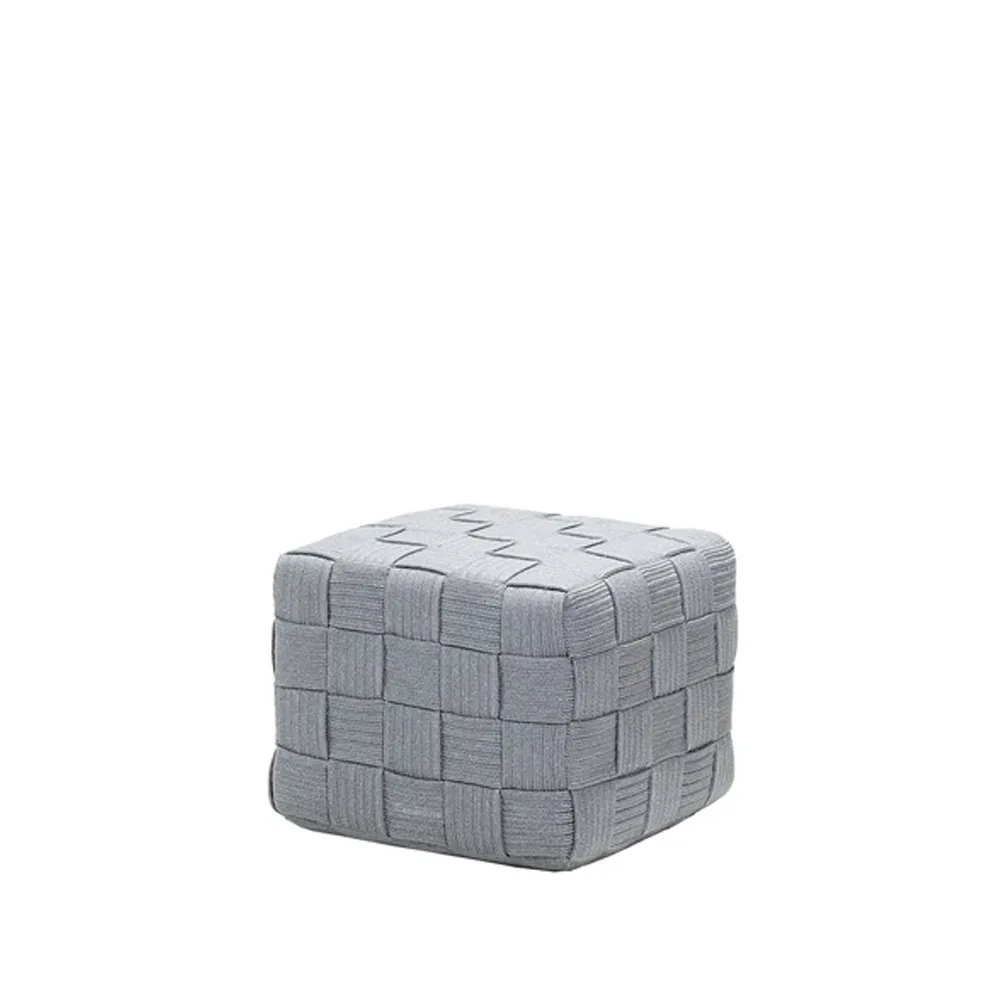 Cube stool, Light grey Cane-line