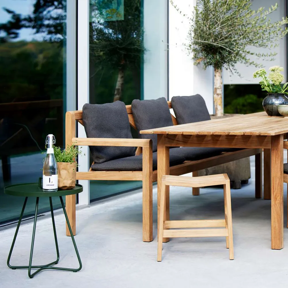 Grace 3-seater bench, Teak Cane-line