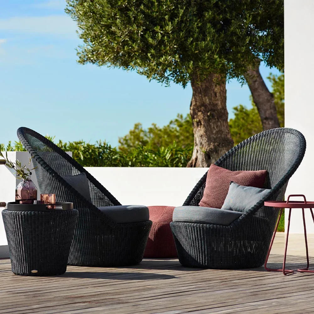 Kingston sun chair, Graphic Cane-line