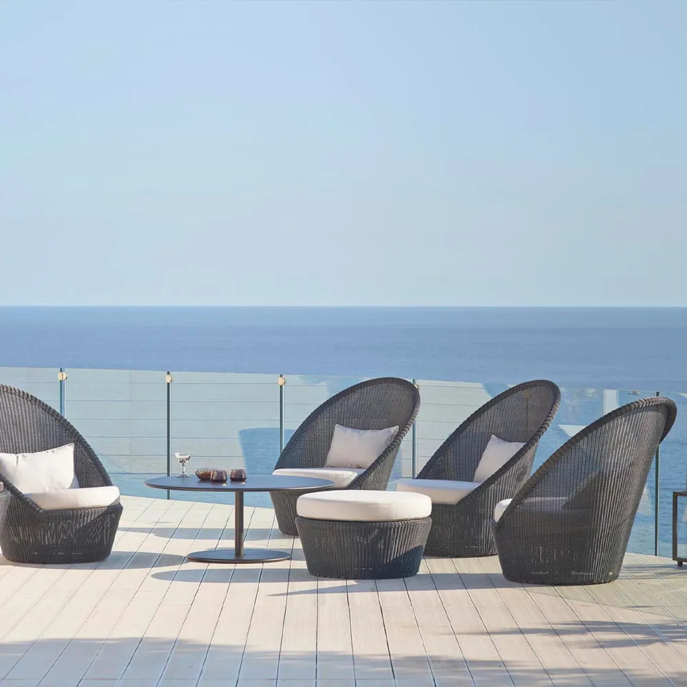 Kingston sun chair, Graphic Cane-line