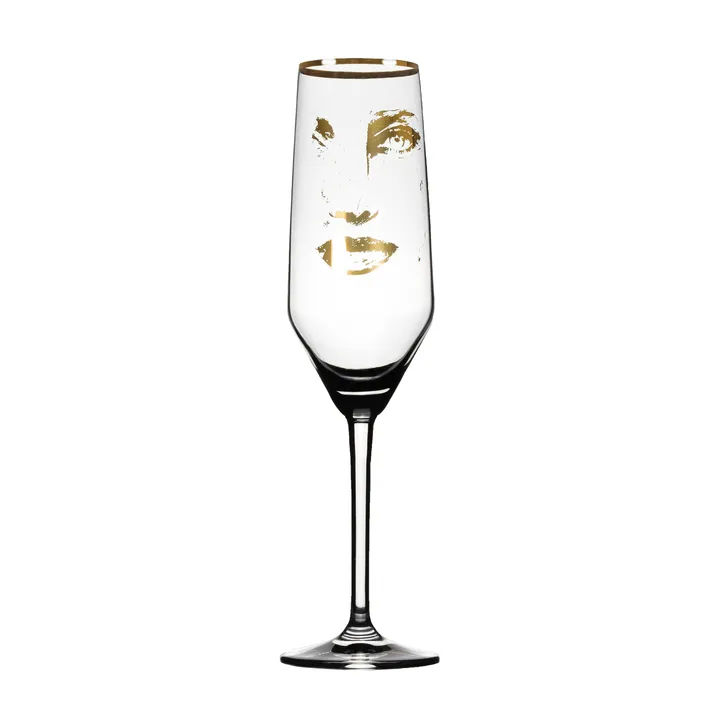 Gold Edition Piece of Me champagne glass - 30 cl - Carolina Gynning