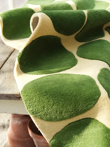 Dots rug - Khaki-cactus green 230x320 cm - Chhatwal & Jonsson