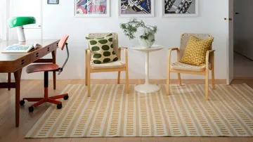 Ladakh wool rug - Off white-beige-masala yellow, 180x270 cm - Chhatwal & Jonsson