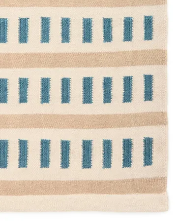 Ladakh wool rug - Off white-l. beige-heaven blue, 230x320 cm - Chhatwal & Jonsson