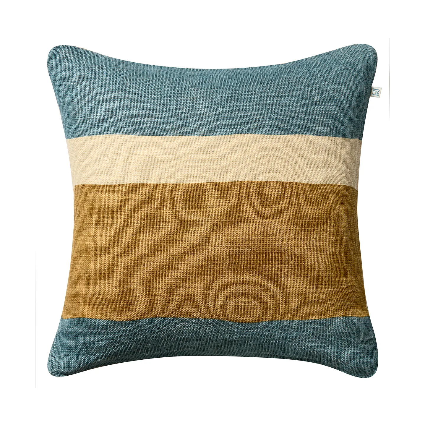 Manali cushion cover 50x50 cm, Heaven blue-khaki Chhatwal & Jonsson