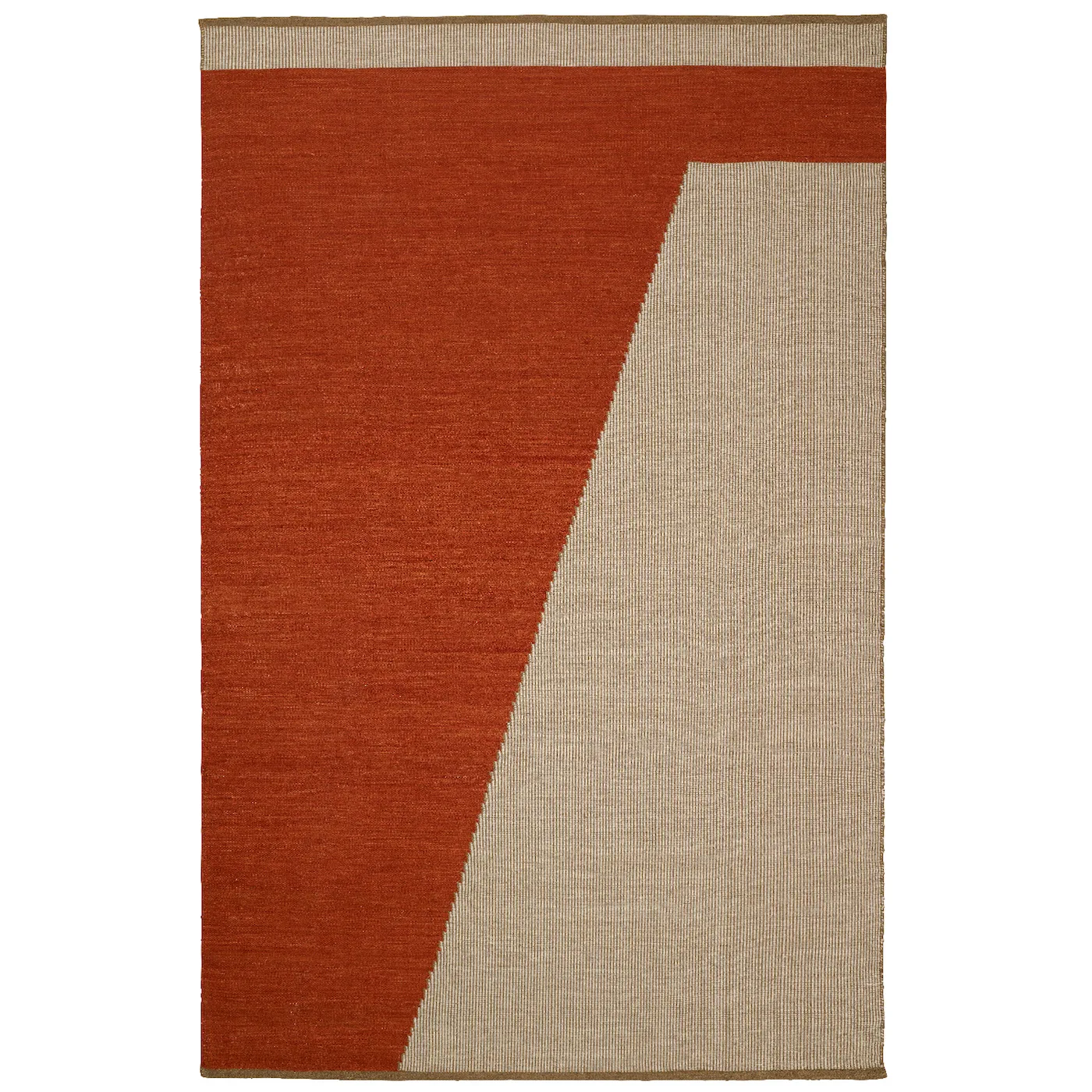 Una wool carpet 230x320 cm, rust-beige-off white Chhatwal & Jonsson