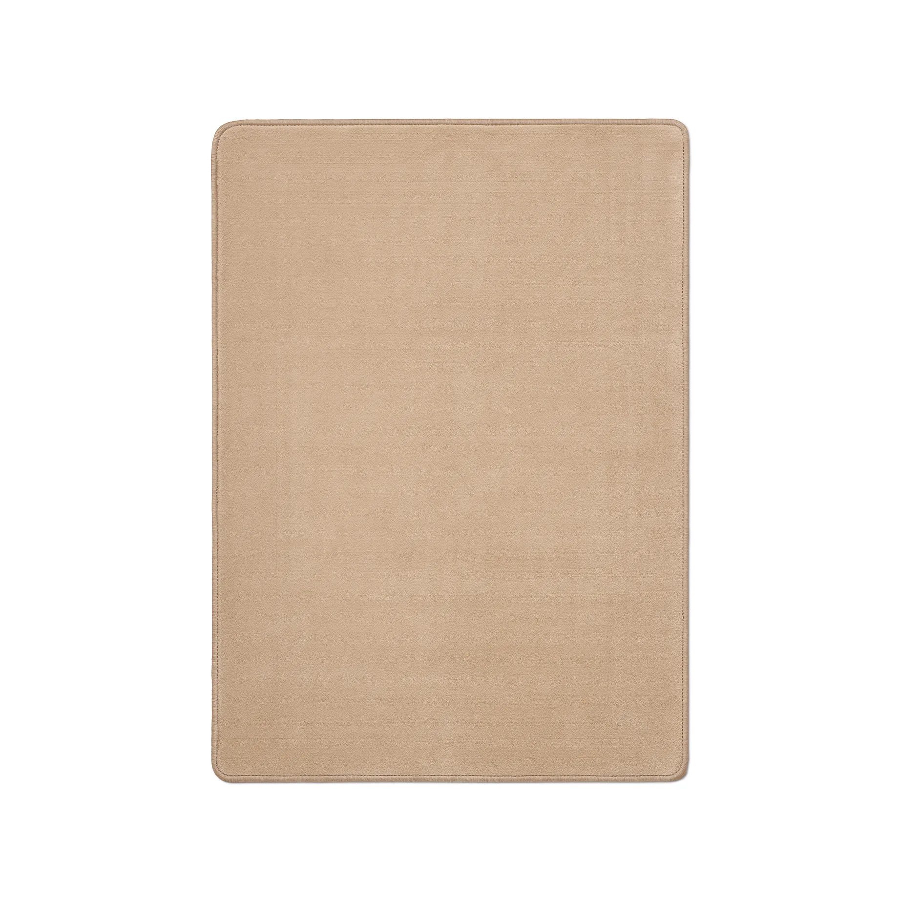 Lobby rug with overlock stitching, Beige, 200x300 cm Classic Collection