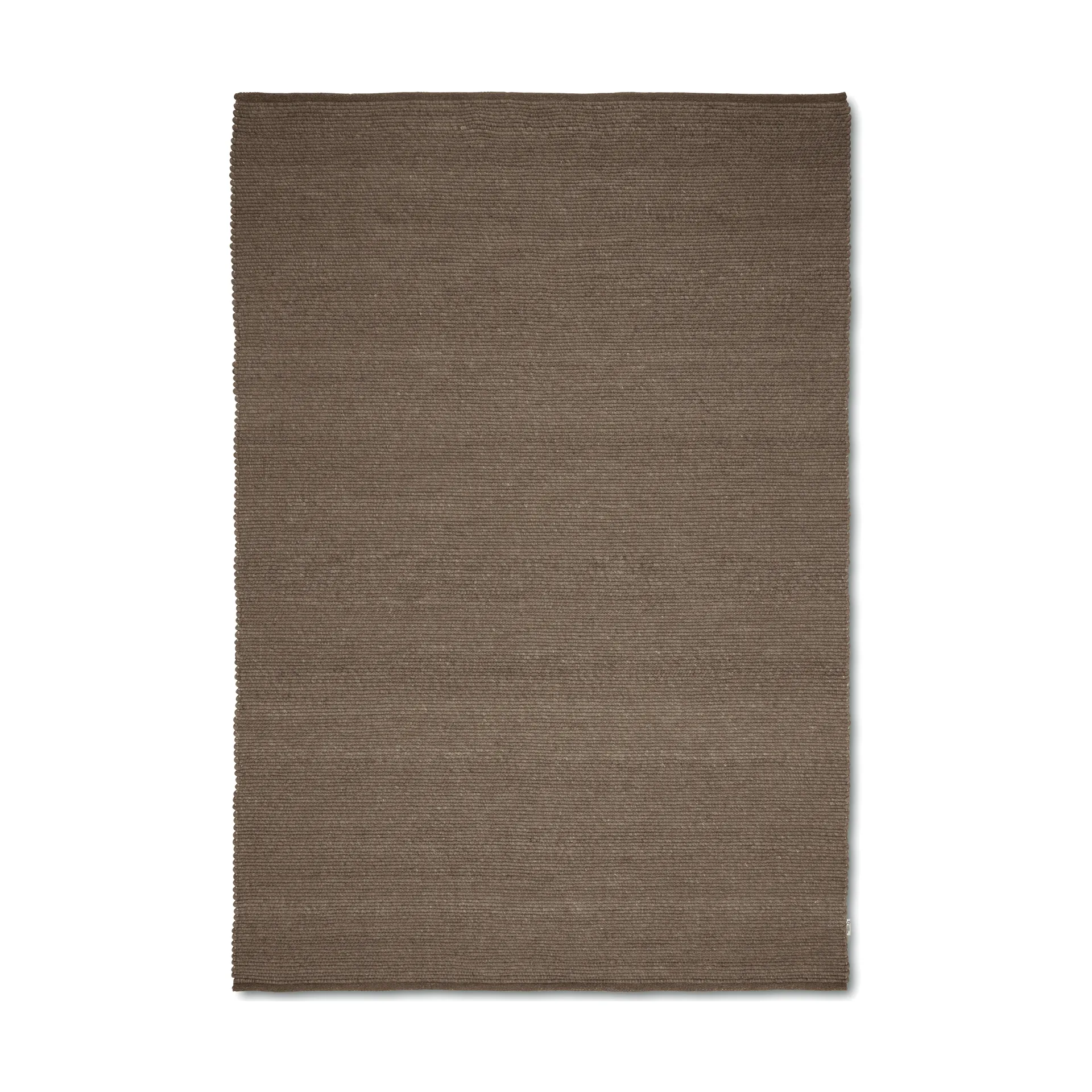 Merino wool rug, Brown, 200x300 cm Classic Collection