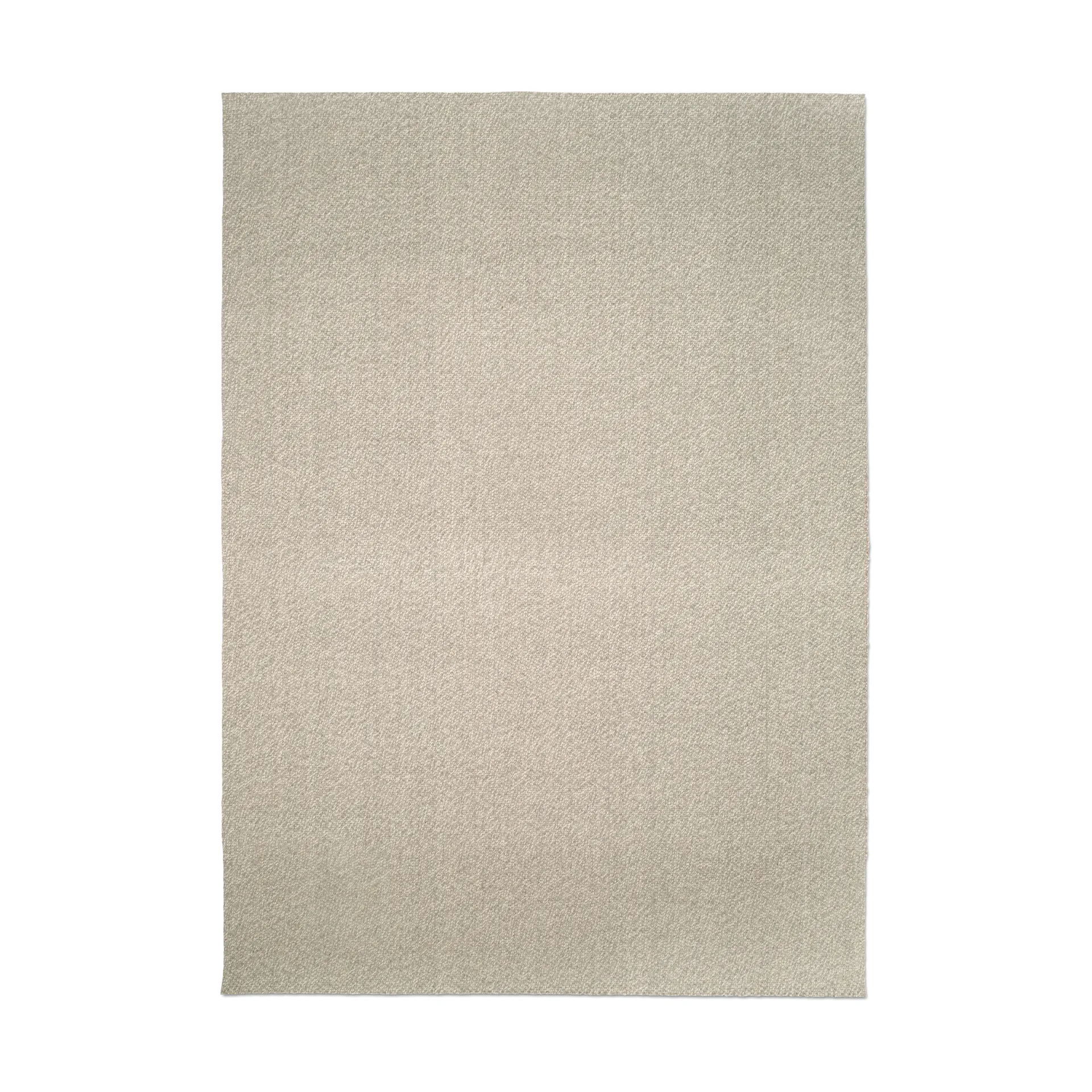 Nordklint rug with overlock edging, Natural grey, 200x200 cm Classic Collection