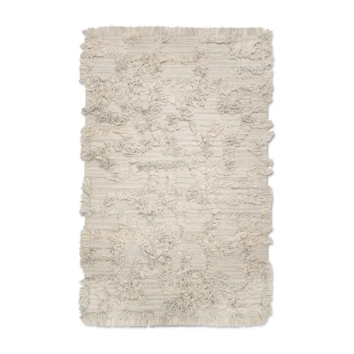Rio wool carpet 170x230 cm - Ivory melange - Classic Collection
