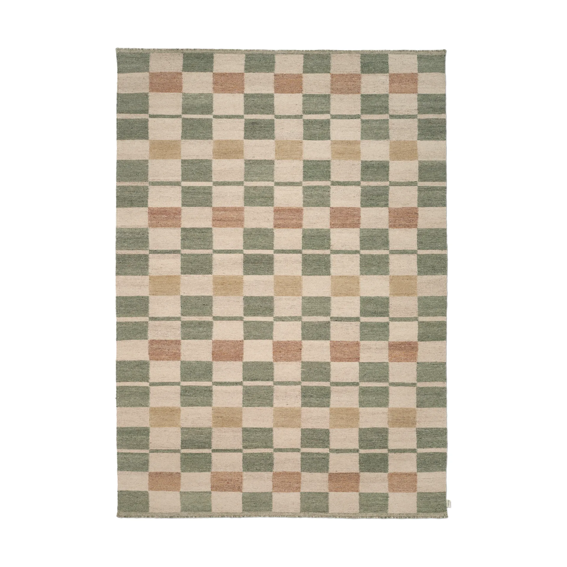 Röllakan Rutvik rug, Green, 250x350 cm Classic Collection