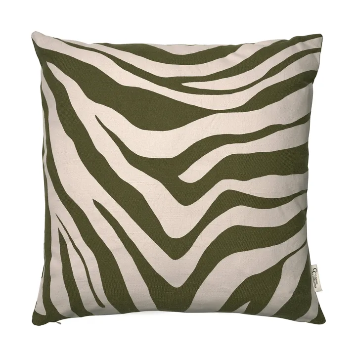 Savannah cushion cover - Green-off white, 50x50 cm - Classic Collection