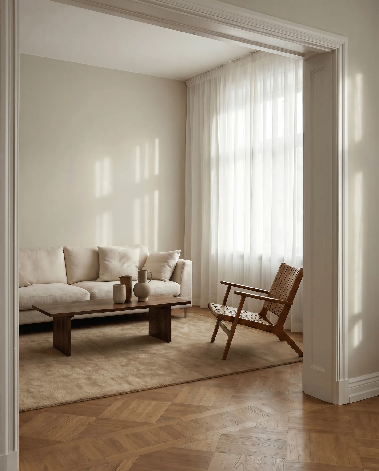 Solid rug, Wheat, 200x300 cm Classic Collection