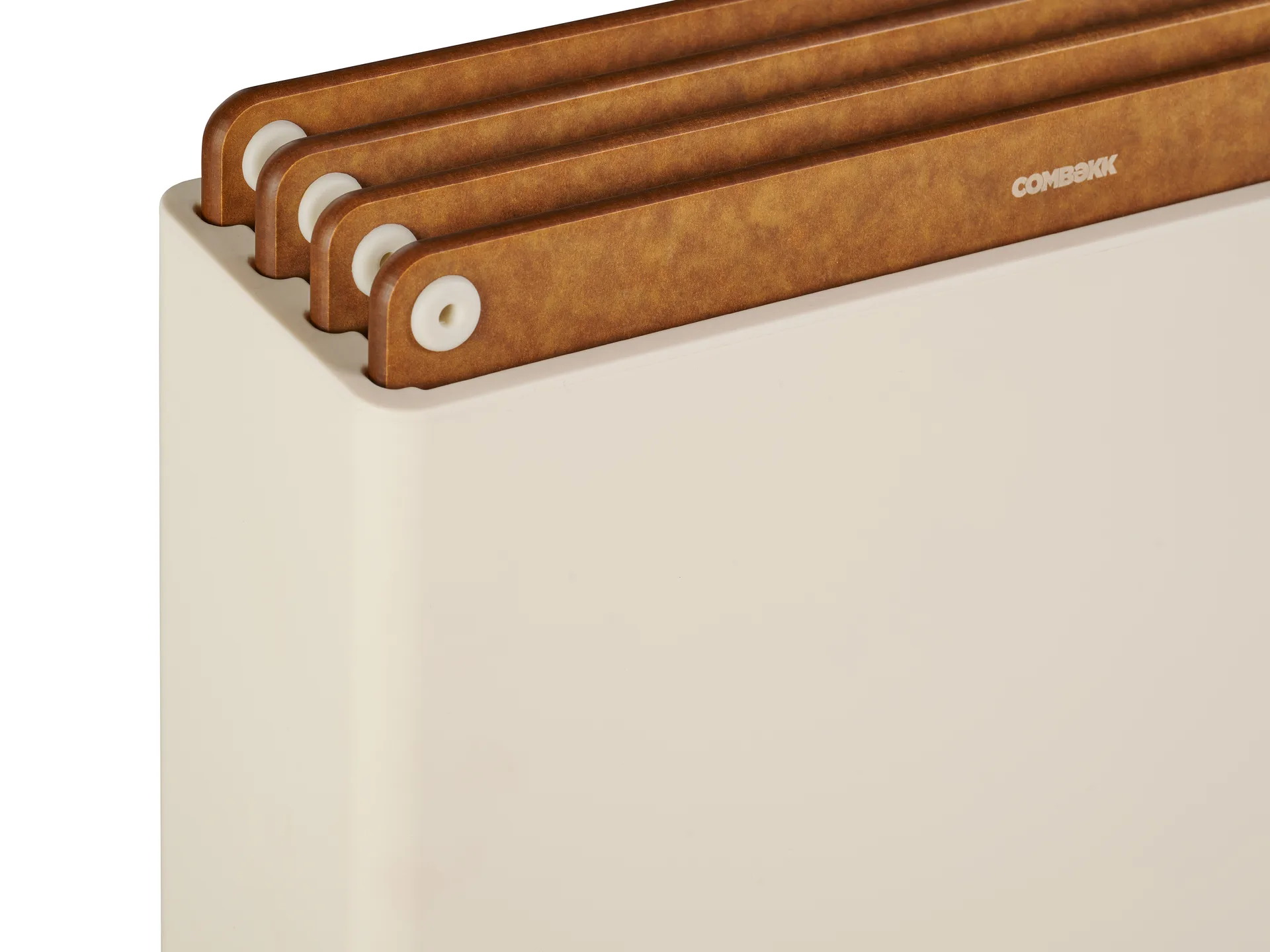 Combekk chopping boards 4-pack, Sand-brown Combekk
